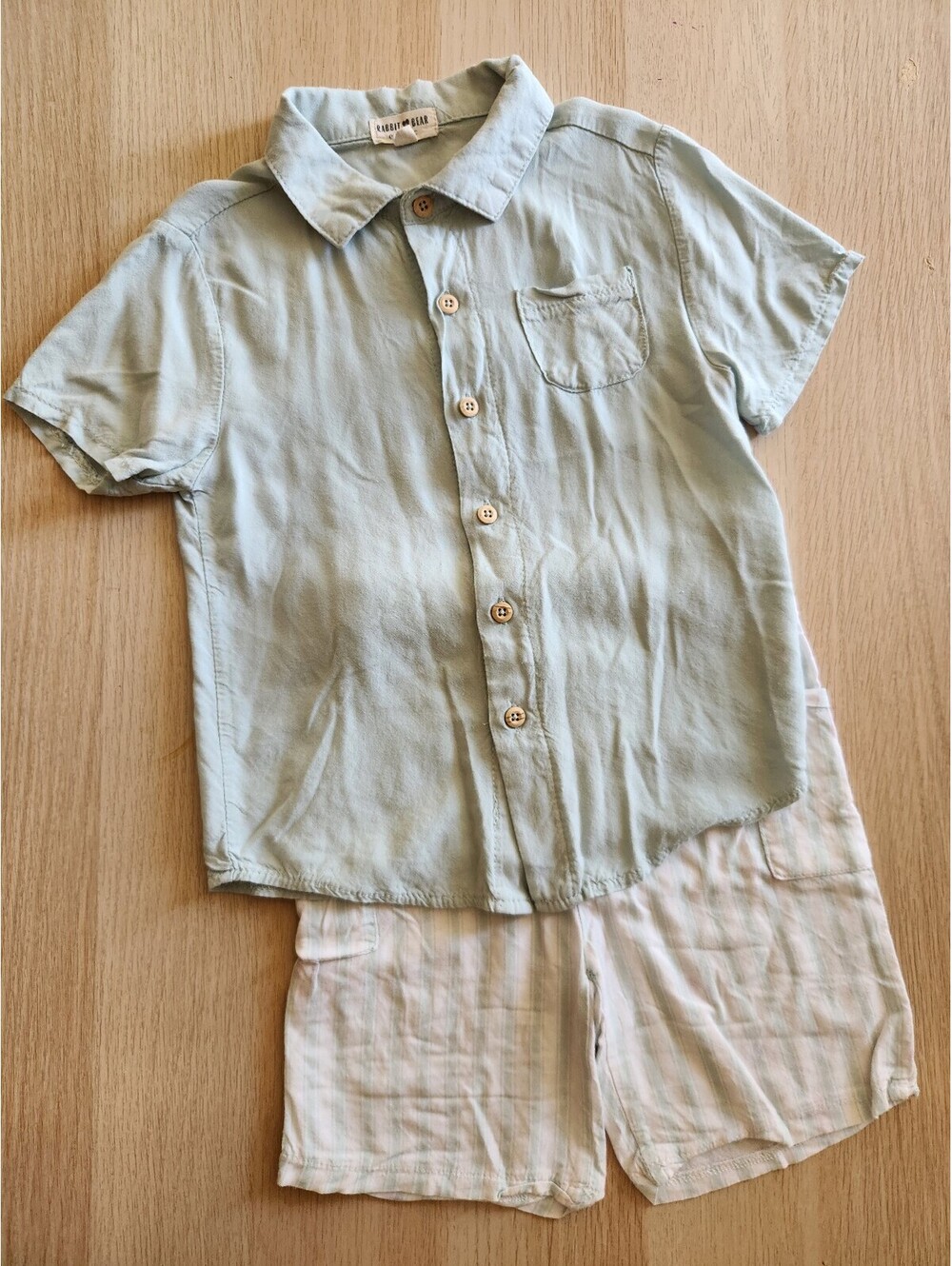 Rabbit + Bear Boy set Size 6